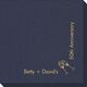 Corner Text with Champagne Glasses Design Linen Like Napkins Image 2 of 4